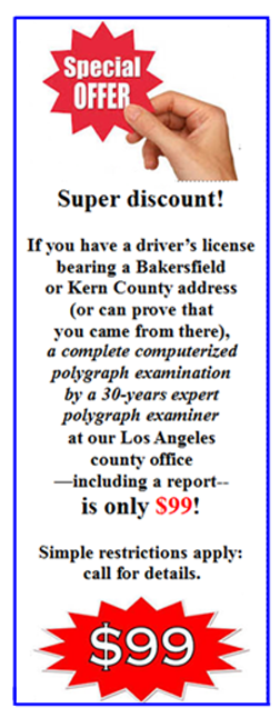 Bakersfield polygraph test near me